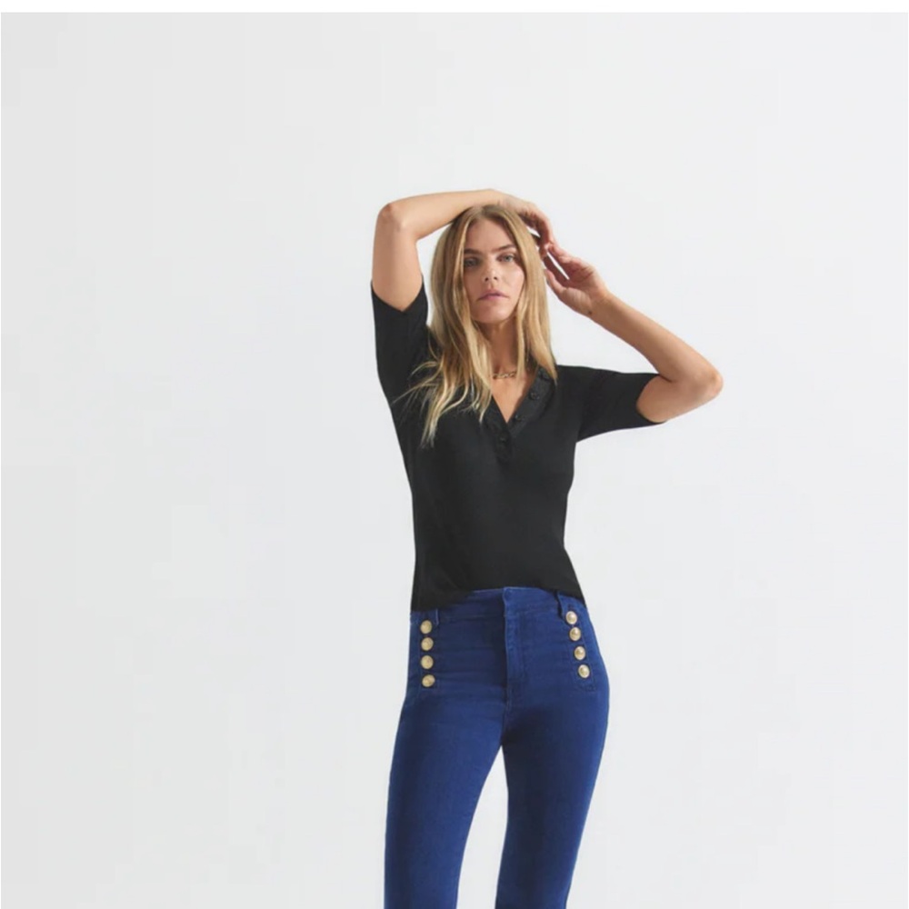 Derek Lam Royal Blue Cropped Jeans